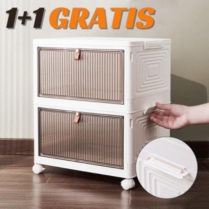 Cutie de depozitare pe roți – StackBox 1+1 GRATIS