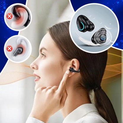 Căști Bluetooth wireless cu microfon – EarClip