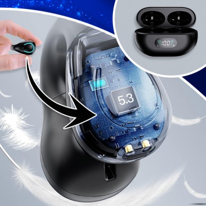 Căști Bluetooth wireless cu microfon – EarClip