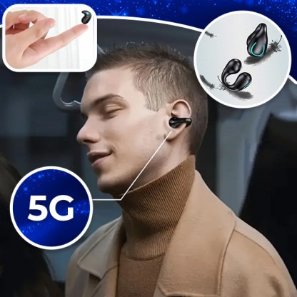 Căști Bluetooth wireless cu microfon – EarClip