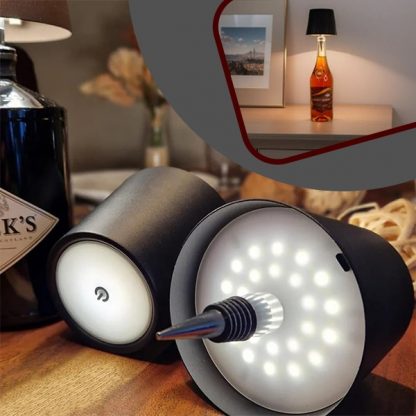 Lumină wireless elegantă pentru sticle - GlowBottle