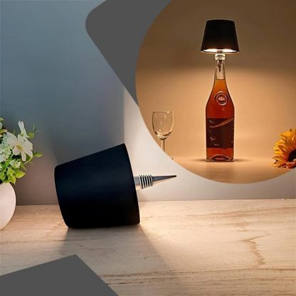 Lumină wireless elegantă pentru sticle - GlowBottle