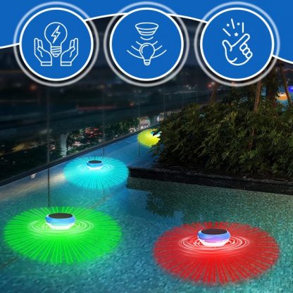 Lămpi Plutitoare Multicolore - SolarFloat