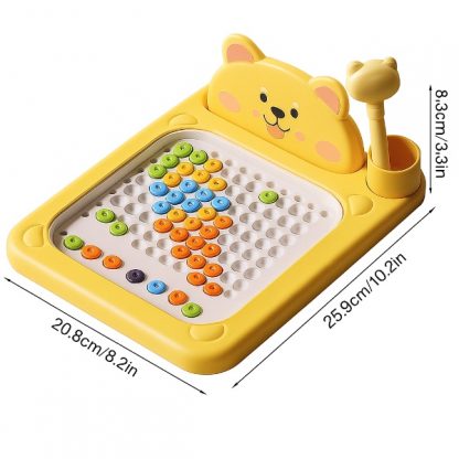 Tablă magnetică TEDDYART + suport cu modele